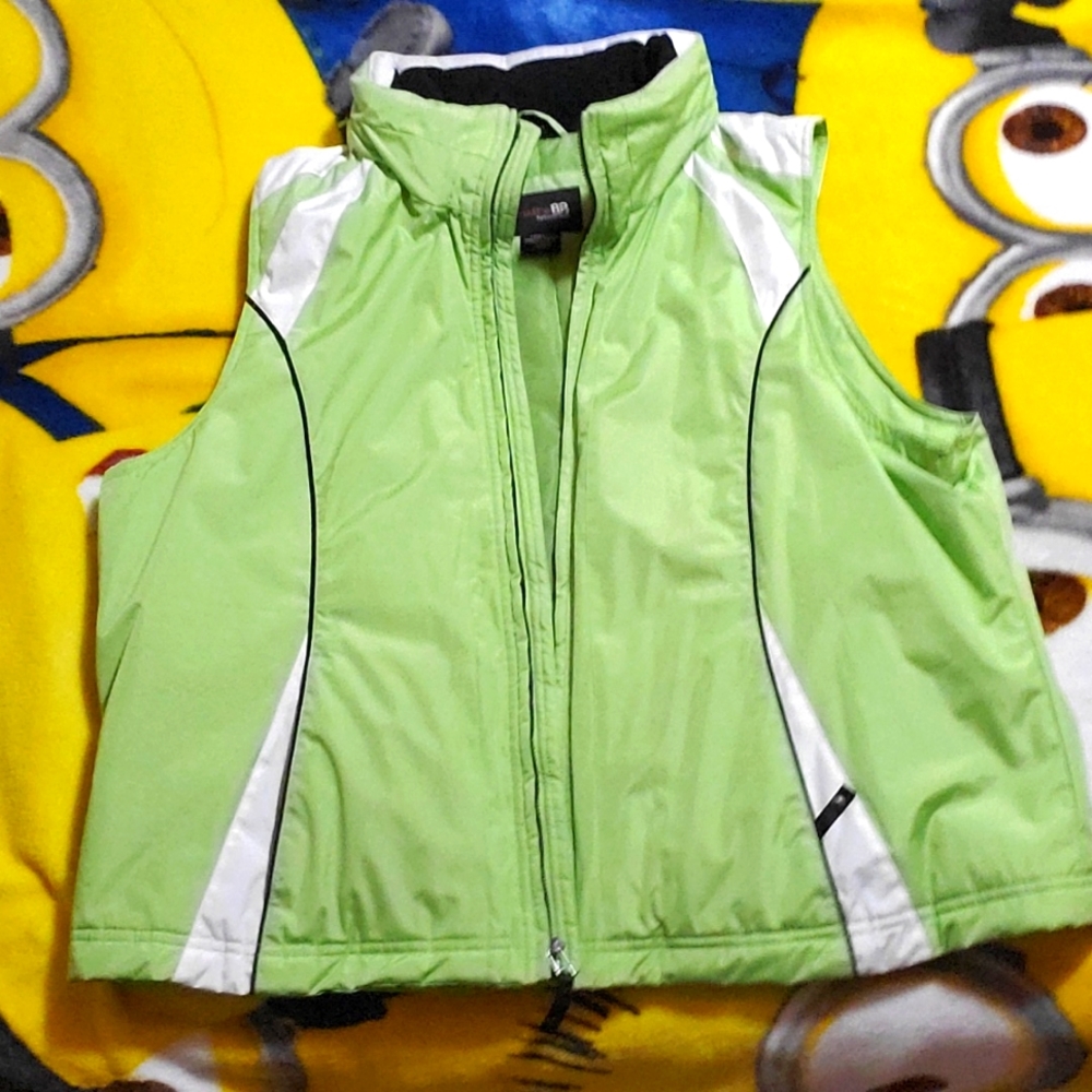 NWOT SJB Active winter ski vest with Hidden Hood by St John's Bay in XL women's